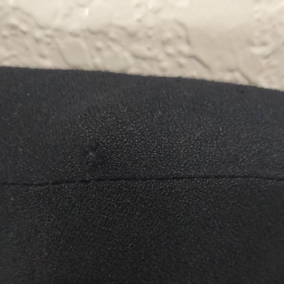 Sarah Elizabeth Black Short Sleeve Shirt with Embroidered Sleeves - Picture 4 of 17